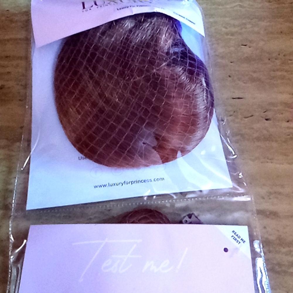 NEVER OPENED -LUXURY FOR HAIR- 100% REMY HAIR/ 220g/22" CARAMEL COPPER